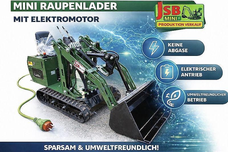 NEUER elektrischer E MINI-GELENKRADLADER MS-L116KN | CE | 2026 | ANGEBOT